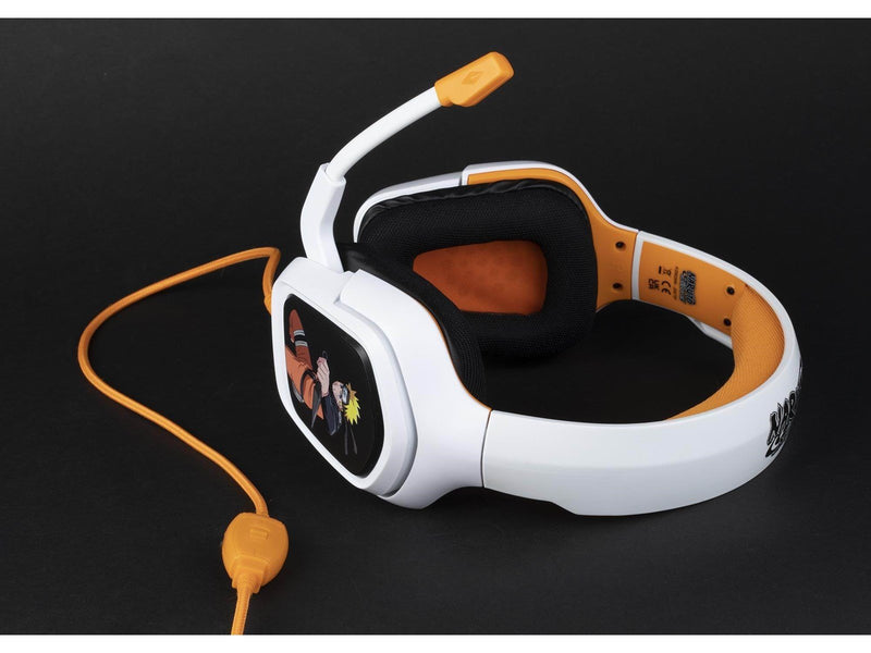 Konix Naruto (White/Orange) - Wired Headset