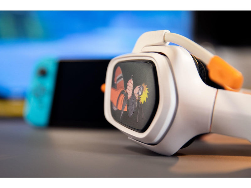 Konix Naruto (White/Orange) - Wired Headset
