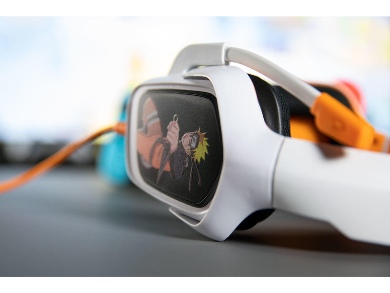 Konix Naruto (White/Orange) - Wired Headset