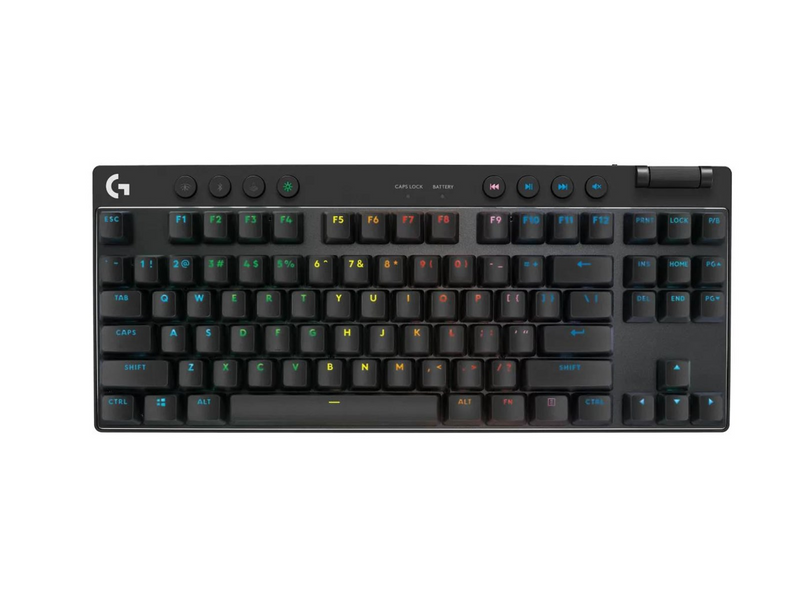 Logitech G PRO X TKL - Logitech GX Brown (Tactile) - Tactile - Gaming Tastaturen - ohne Numpad - Deutsch - Schwarz