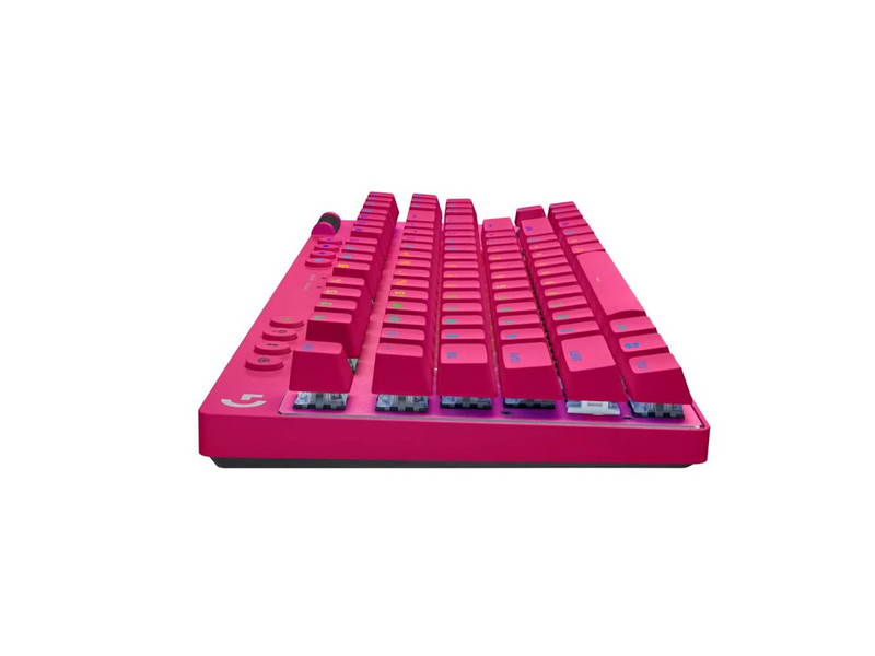 Logitech G PRO X TKL - Logitech GX Brown (Tactile) - Tactile - Gaming Tastaturen - ohne Numpad - Deutsch - Pink