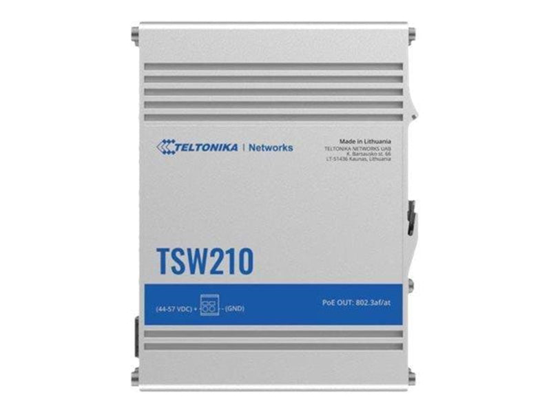 Teltonika TSW210 Industrial Ethernet Switch 8-Port Unmanaged