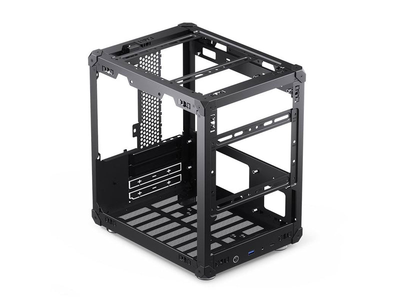 Jonsbo C6 - Black - Gehäuse - Minitower - Schwarz