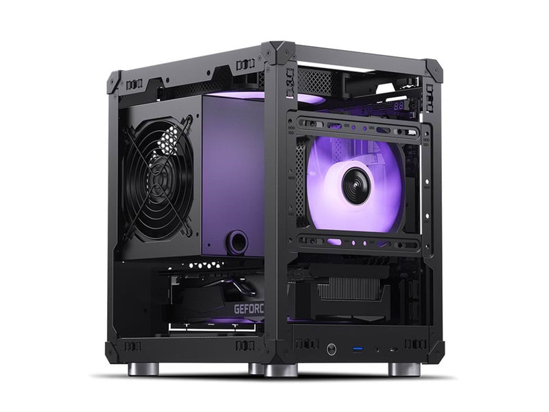 Jonsbo C6 - Black - Gehäuse - Minitower - Schwarz