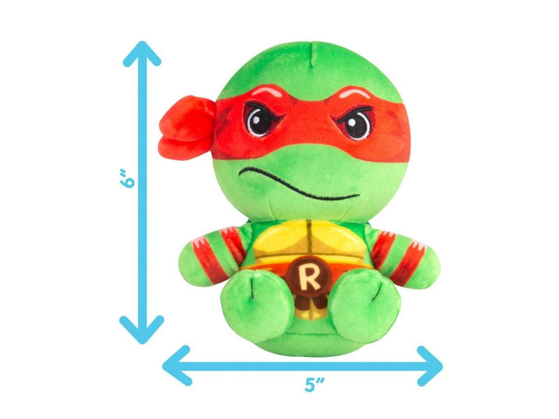 Tomy - Club Mocchi-Mocchi- Teenage Mutant Ninja Turtles™ Raphael Junior 15 cm - Teddybär & Kuscheltier