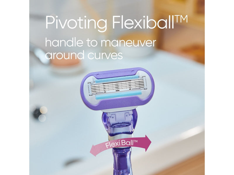 Venus Deluxe Smooth Swirl Handle + 3 blades