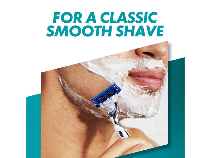Gillette Mach3 Turbo 3D Razor handle + 2 blades