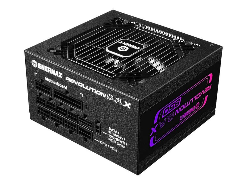 Enermax Revolution D.F. X 850 Netzteile - 850 Watt - 120 mm - ATX 3.0 - 80 Plus Gold zertifiziert