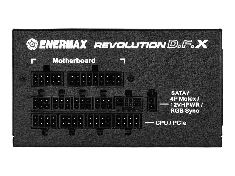 Enermax Revolution D.F. X 850 Netzteile - 850 Watt - 120 mm - ATX 3.0 - 80 Plus Gold zertifiziert