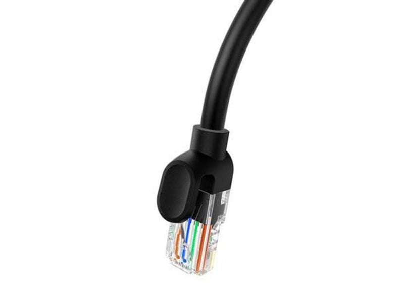 Baseus Ethernet CAT5 5m network cable (black) - Schwarz - 5 meter