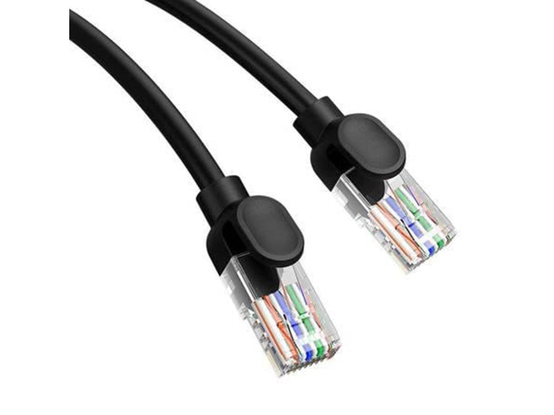 Baseus Ethernet CAT5 5m network cable (black) - Schwarz - 5 meter