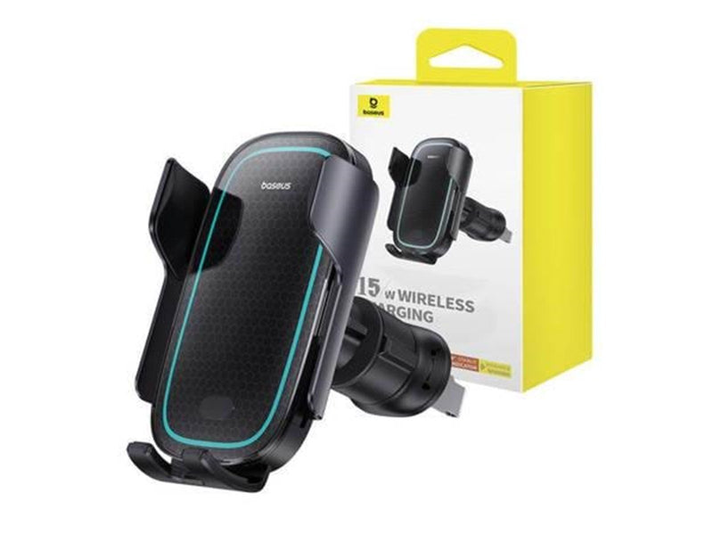 Baseus Wireless Charging Car Mount  MilkyWay Pro 15W (black)