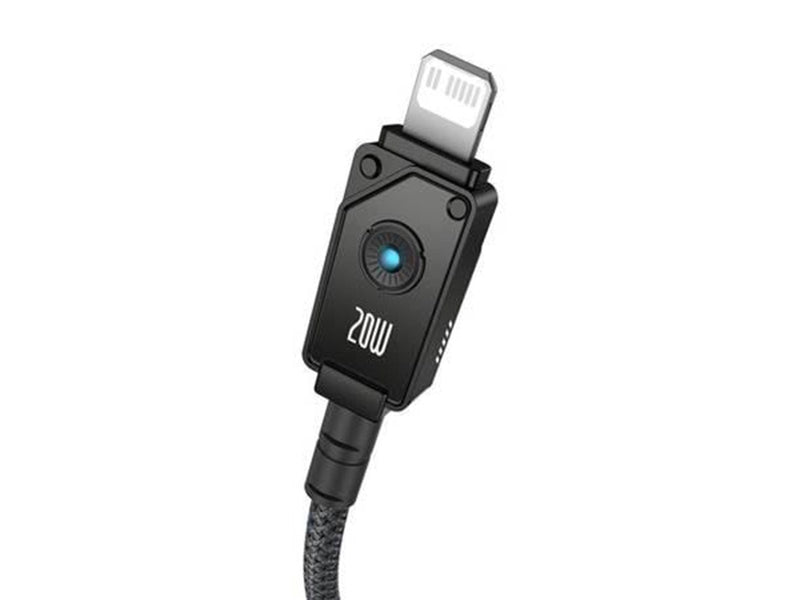 Baseus Fast Charging Cable  USB C TO IP 20A 1m (Black)