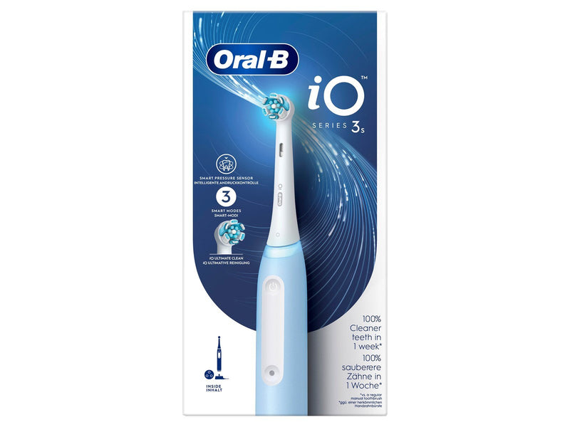 Oral-B Elektrische Zahnbürste iO3S Ice Blue