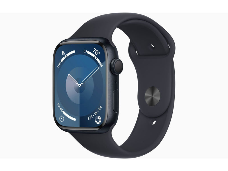 Apple Watch Series 9 GPS 45mm - Midnight Aluminium Case with Midnight Sport Band - M/L