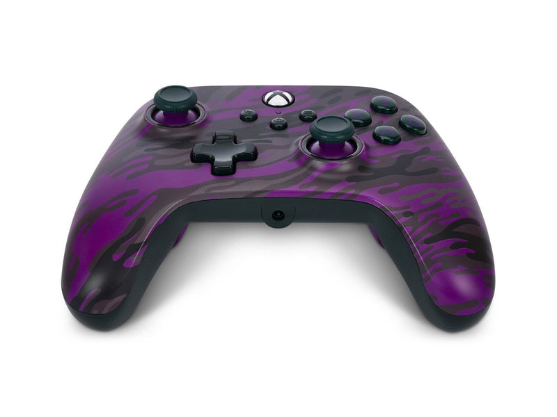 PowerA Kabelgebundener Controller Advantage für Xbox Series X|S - Lila Camouflage - Wired Controller - Microsoft Xbox Series S
