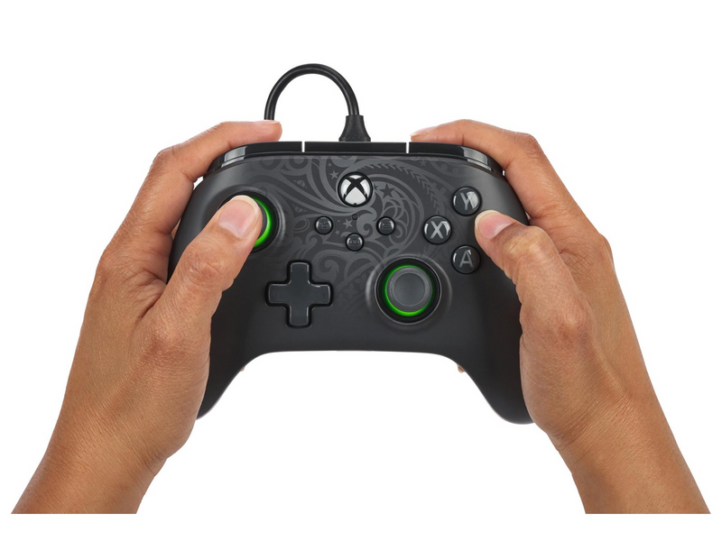 PowerA Kabelgebundener Controller Advantage für Xbox Series X|S - Sphärengrün - Wired Controller - Nintendo Switch