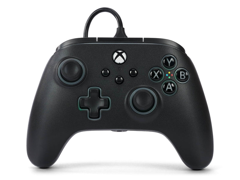 PowerA Kabelgebundener Advantage-Controller für Xbox Series X|S mit Lumectra - Schwarz - Wired Controller - Microsoft Xbox One