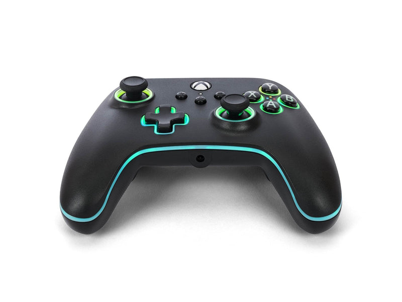 PowerA Kabelgebundener Advantage-Controller für Xbox Series X|S mit Lumectra - Schwarz - Wired Controller - Microsoft Xbox One