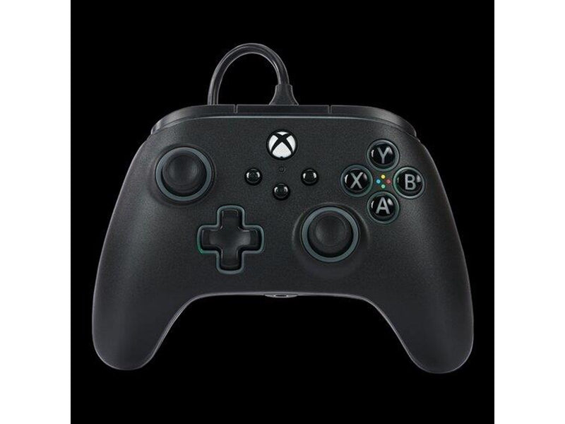 PowerA Kabelgebundener Advantage-Controller für Xbox Series X|S mit Lumectra - Schwarz - Wired Controller - Microsoft Xbox One