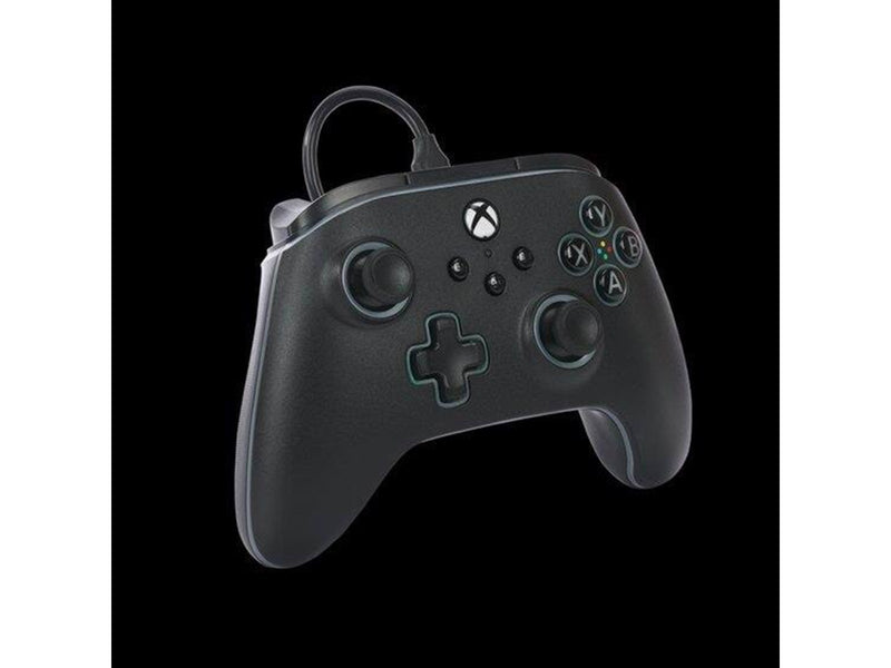 PowerA Kabelgebundener Advantage-Controller für Xbox Series X|S mit Lumectra - Schwarz - Wired Controller - Microsoft Xbox One