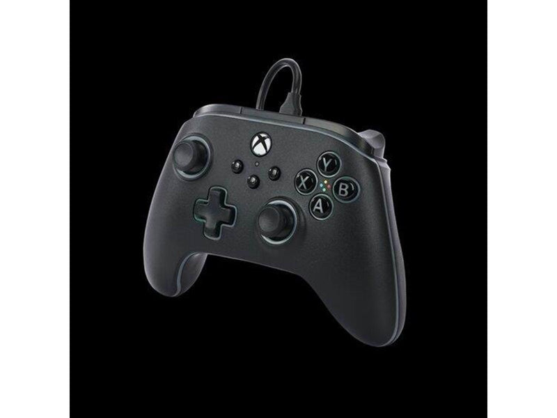 PowerA Kabelgebundener Advantage-Controller für Xbox Series X|S mit Lumectra - Schwarz - Wired Controller - Microsoft Xbox One