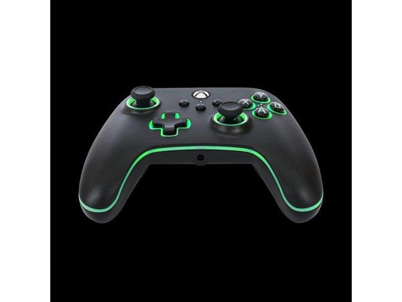 PowerA Kabelgebundener Advantage-Controller für Xbox Series X|S mit Lumectra - Schwarz - Wired Controller - Microsoft Xbox One
