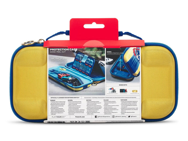 PowerA Schutzhülle für Nintendo Switch – Sonic-Peel-Out - Miscellaneous Bag - Nintendo Switch