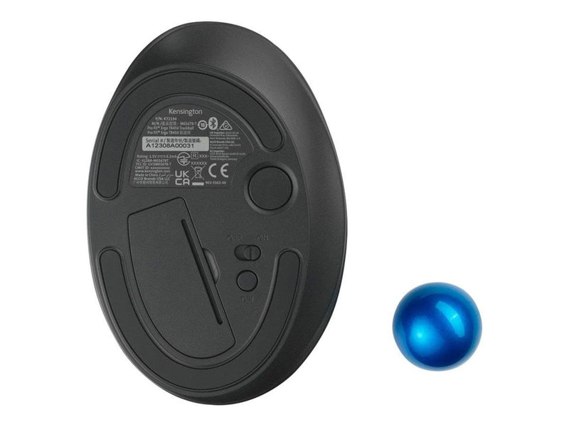 Kensington Pro Fit® Ergo TB450 Trackball - Maus (Blau)