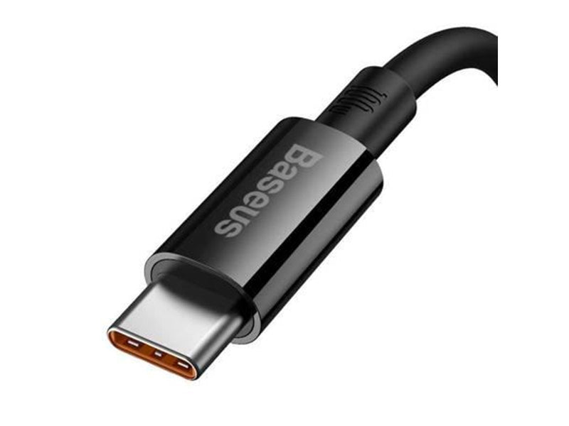 Baseus Cable USB do USB-C  Superior 100W 1m (black)