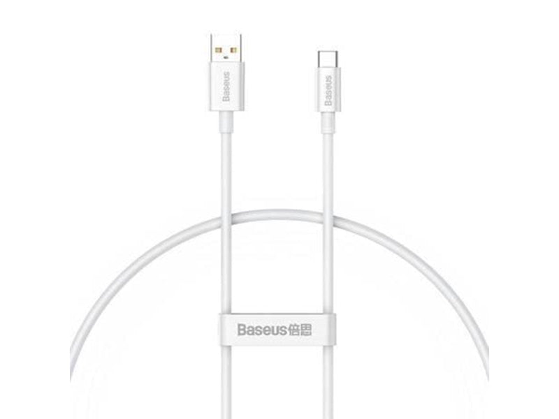 Baseus Cable USB do USB-C  Superior 100W 0.25m (white)