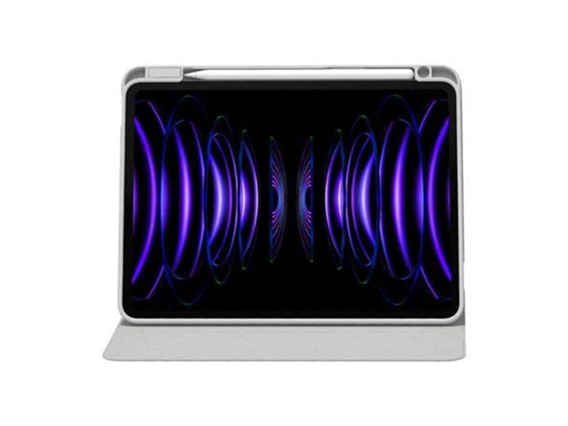 Baseus Minimalist Series IPad PRO 12.9 Magnetic protective case (light grey)
