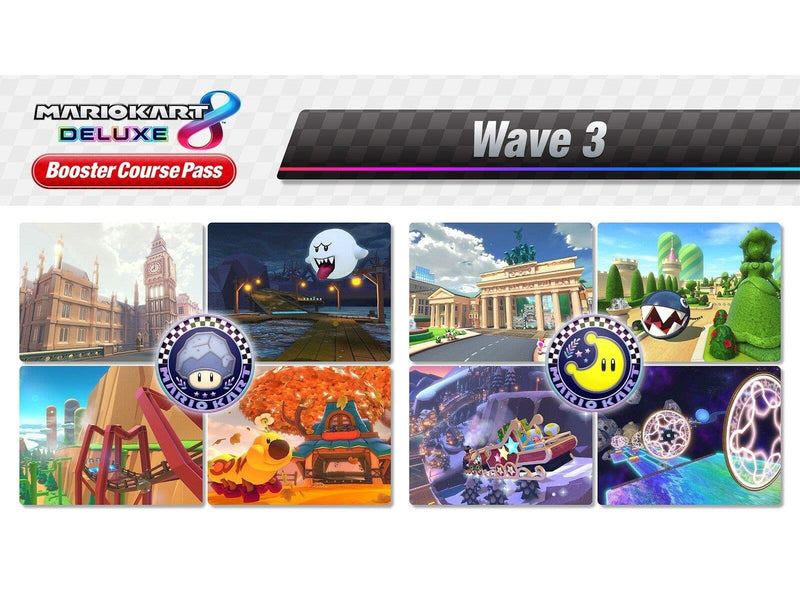Mario Kart 8 Deluxe Booster Course Pass - DLC - Nintendo Switch - Rennspiel - PEGI 3