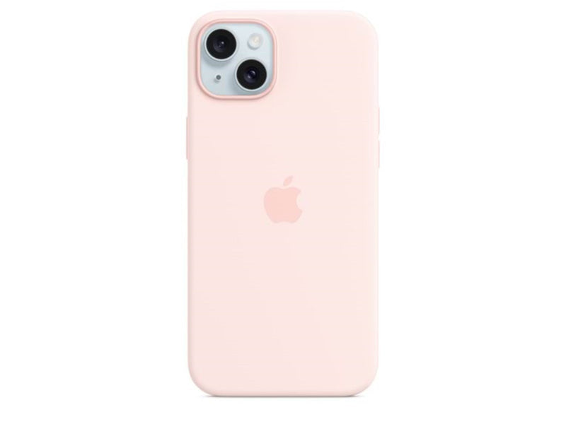 Apple iPhone 15 Plus Silicone Case with MagSafe - Light Pink