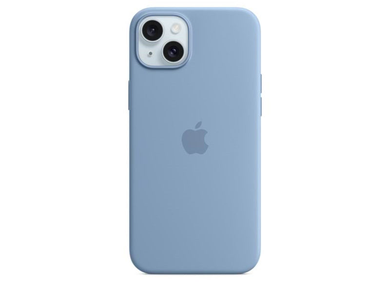 Apple iPhone 15 Plus Silicone Case with MagSafe - Winter Blue