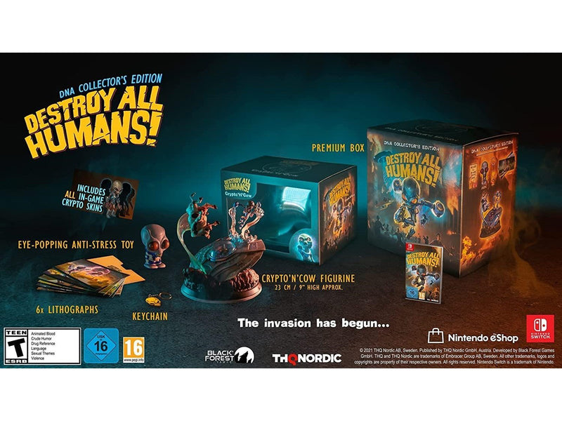 Destroy All Humans! (DNA Collector's Edition) - Nintendo Switch - Action/Abenteuer - PEGI 16