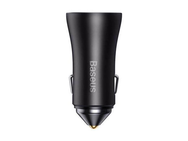 Baseus Golden Contactor Pro car charger 2x USB-C 40W (Dark Gray)