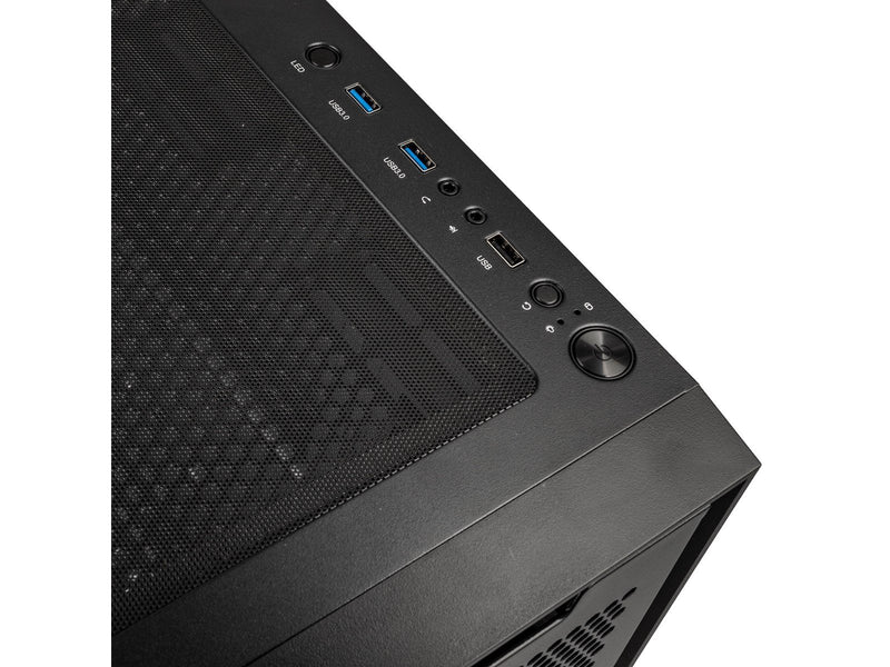 Kolink Observatory Duo ARGB Midi Tower Case - Black Window - Gehäuse - Desktop - Schwarz