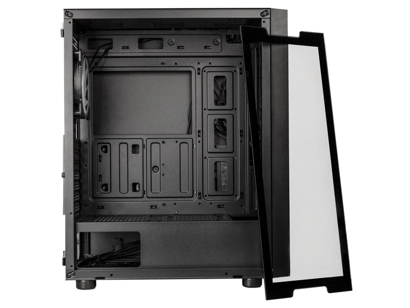 Kolink Observatory Duo ARGB Midi Tower Case - Black Window - Gehäuse - Desktop - Schwarz