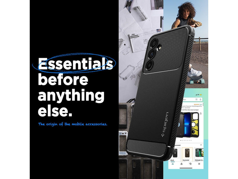 Spigen Rugged Armor - black - Samsung Galaxy A54 5G