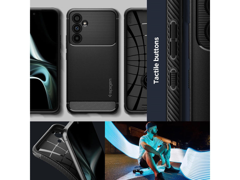 Spigen Rugged Armor - black - Samsung Galaxy A54 5G