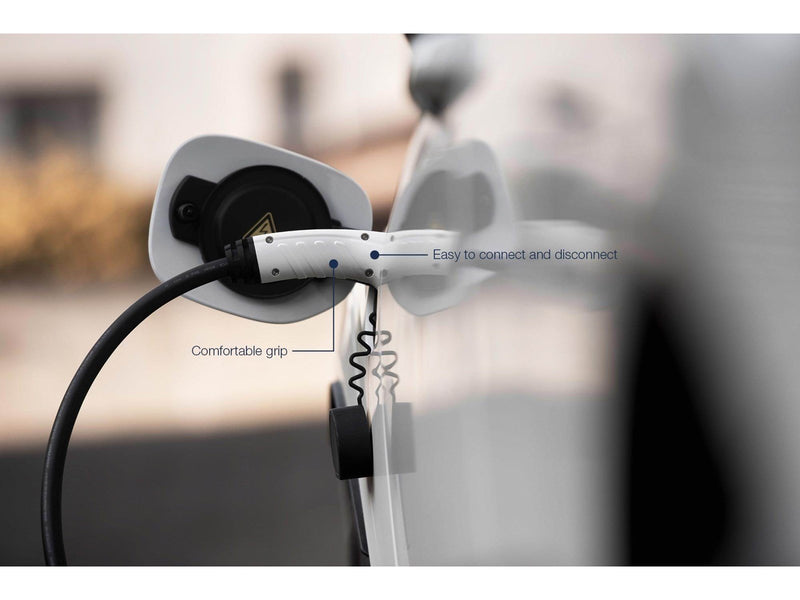 DIGITUS EV Spiral Charging Cable - Type 2 - 32A - 5m | Single Phase