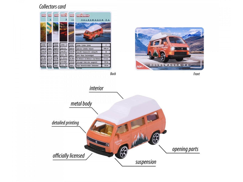 Majorette VW The Originals Premium Car Assorted