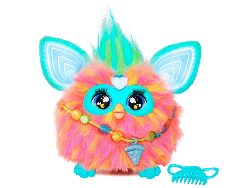 Furby Coral Interactive Plush Toy 15 cm (English)