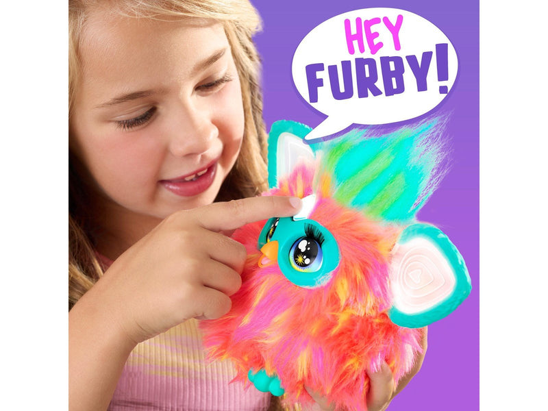 Furby Coral Interactive Plush Toy 15 cm (English)
