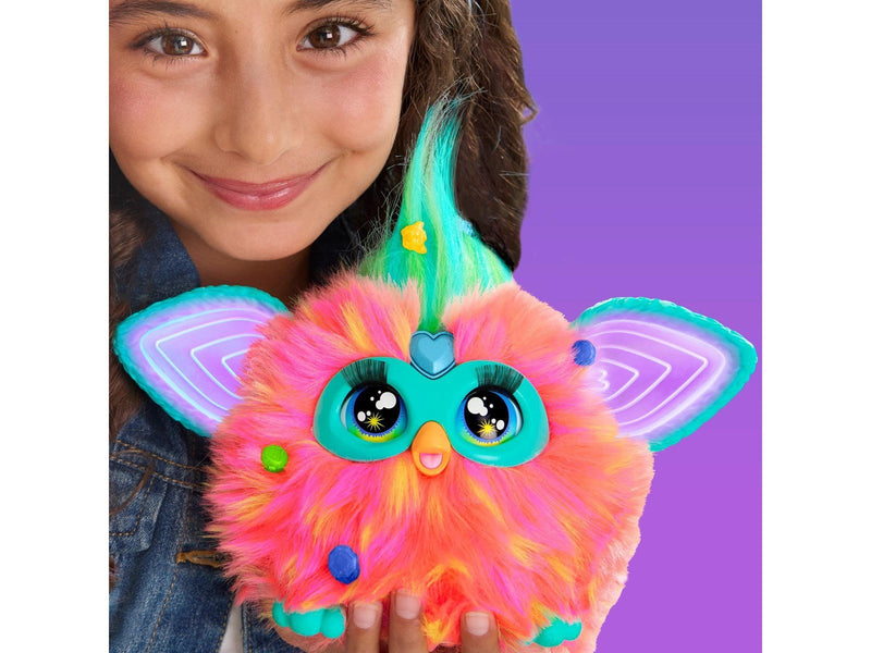 Furby Coral Interactive Plush Toy 15 cm (English)