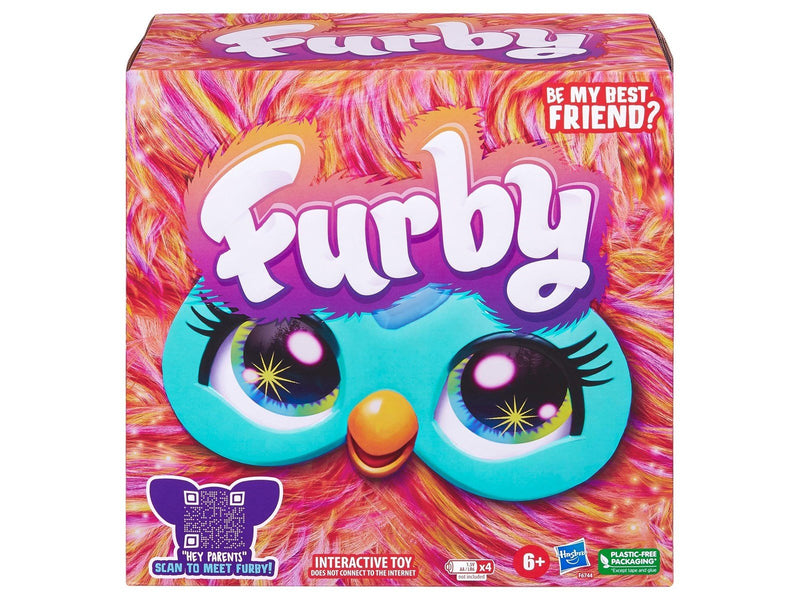 Furby Coral Interactive Plush Toy 15 cm (English)