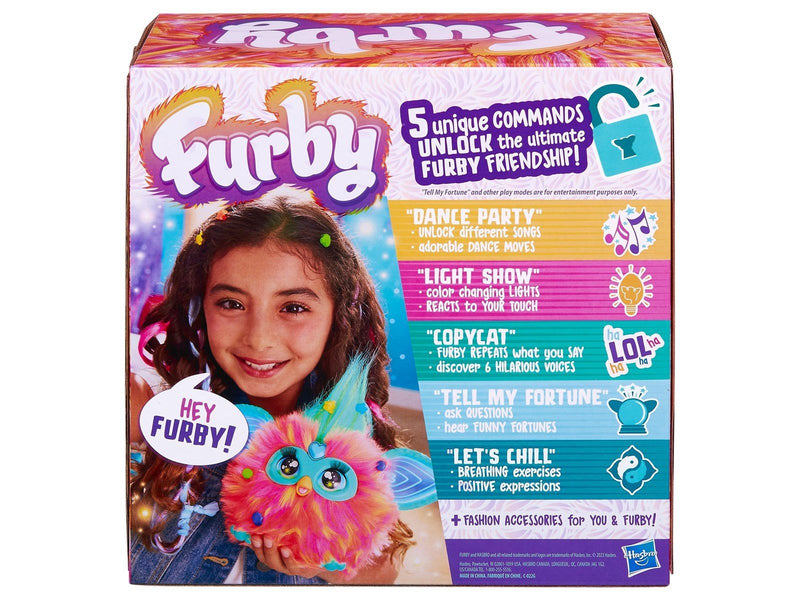 Furby Coral Interactive Plush Toy 15 cm (English)