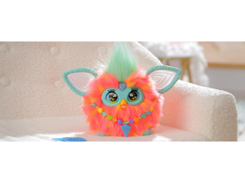 Furby Coral Interactive Plush Toy 15 cm (English)