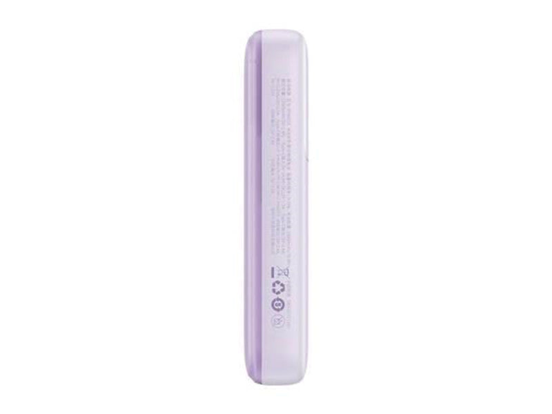 Baseus Powerbank Comet with USB to USB-C cable 10000mAh 22.5W (purple) Powerbank (Akku) - Purple - 10000 mAh